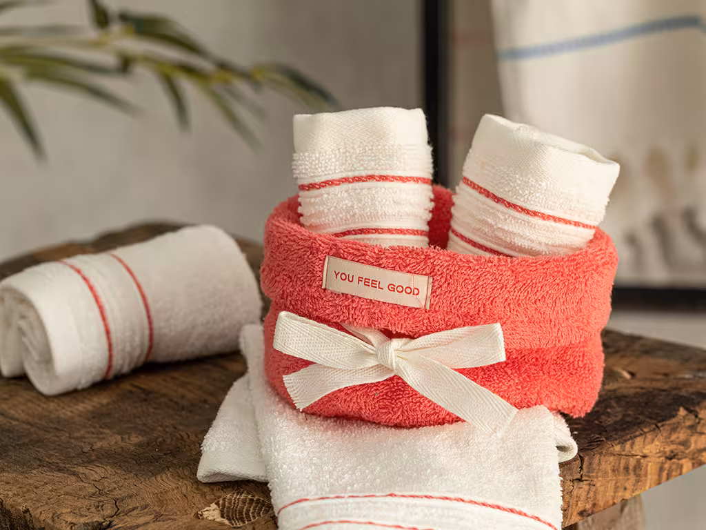 ست 4 عددی حوله دست انگلیش هوم طرح Quadro