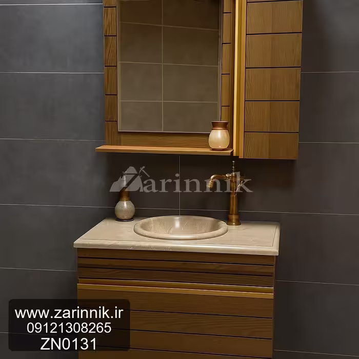 روشویی مدرن مدل ZN0131، برند زرین نیک