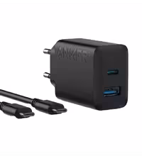 شارژر دیواری 20W انکر مدل B2348 به همراه کابل USB-C به طول 1.5 متر