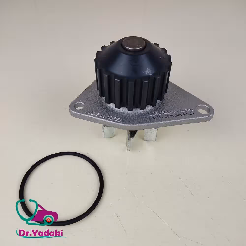 واتر پمپ پژو 206 تیپ 2 (موتور TU3) هجده دندانه شرکتی ایساکو اصل 0360601499