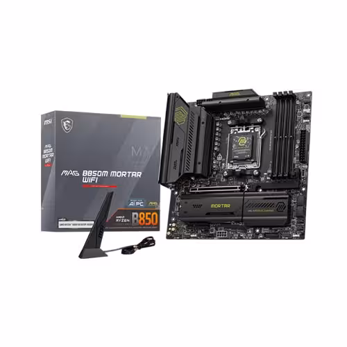 مادربرد MSI مدل MAG B850M MORTAR WIFI