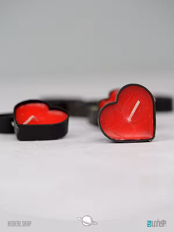 شمع وارمر قلبی قرمز Heart warmer candle