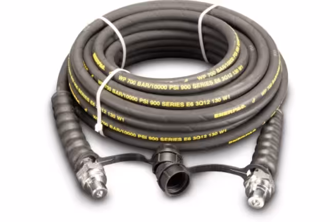 شیلنگ هیدرولیک لاستیکی فشار قوی ، 0٫25 اینچ قطر داخلی مدل HC9206C 6 فوت