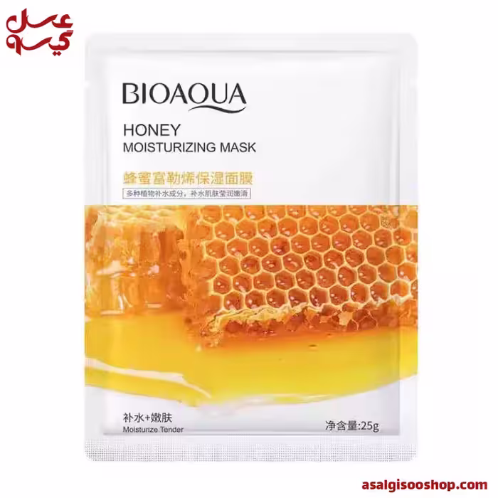 ماسک ورقه ای عسل بیوآکوا BIOAQUA | کد 2236