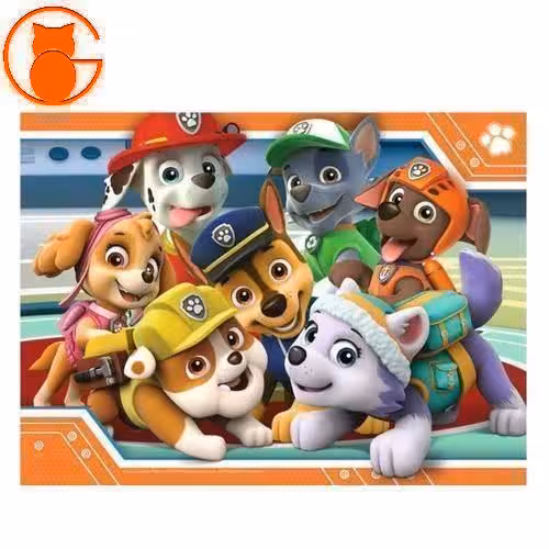 پازل چوبی سگ های نگهبان 2 تعداد 20 تکه