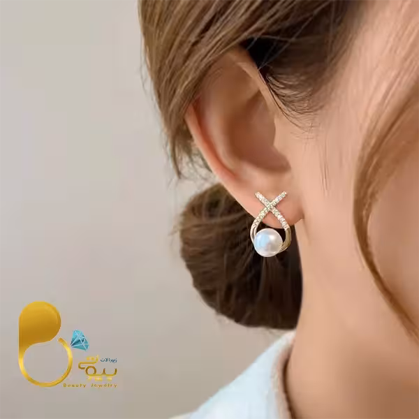 گوشواره مرواریدی اروپایی