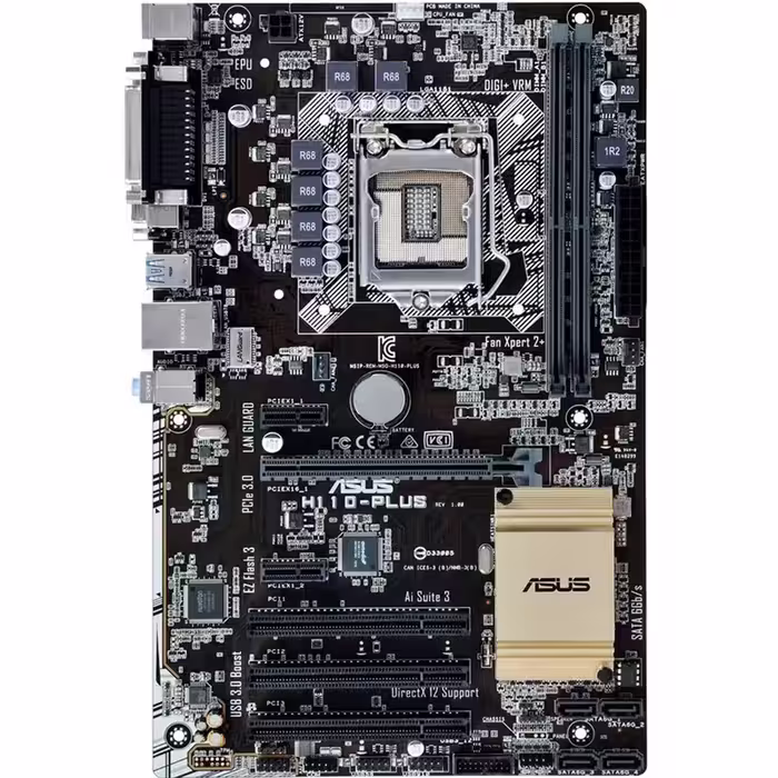 مادربرد ASUS H110-PLUS  (Stock)