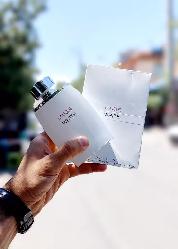 ادو تویلت مردانه لالیک مدل White