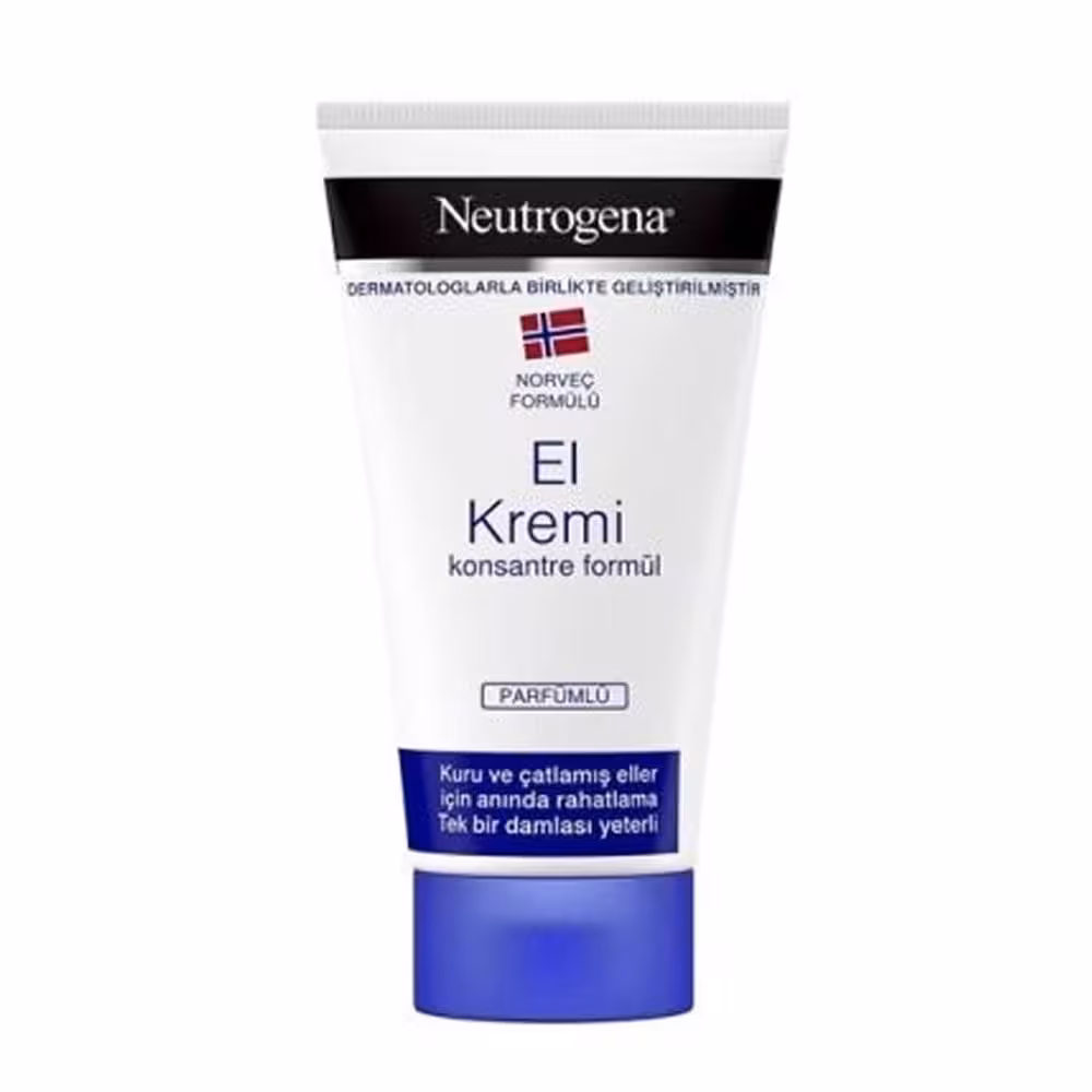 کرم مرطوب کننده معطر دست نوتروژینا مناسب پوست خشک حجم 50 میل