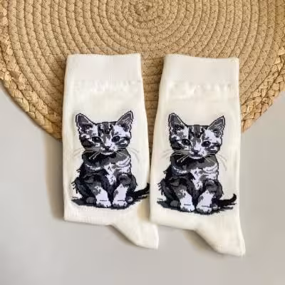 جوراب ساقدار گربه