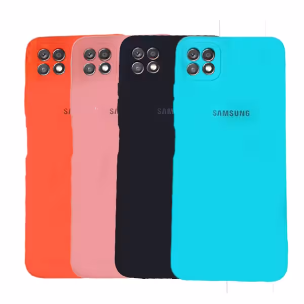 قاب سیلیکونی محافظ لنزدار سامسونگ مدل Samsung Silicone Cover for F42