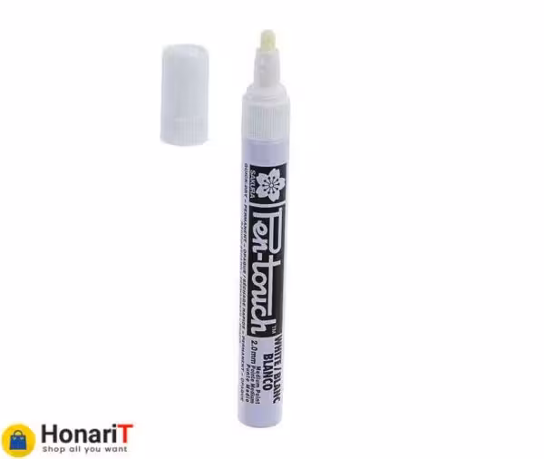 ماژیک سفید ساکورا sakura white pen touch