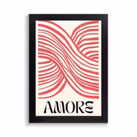 تابلو عاشقانه طرح amore کد PF-27074