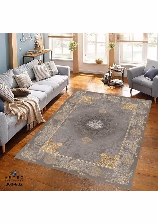 روفرشی کشدار مخمل شانل ترک(کشدوزی شده)-کد طرح 940