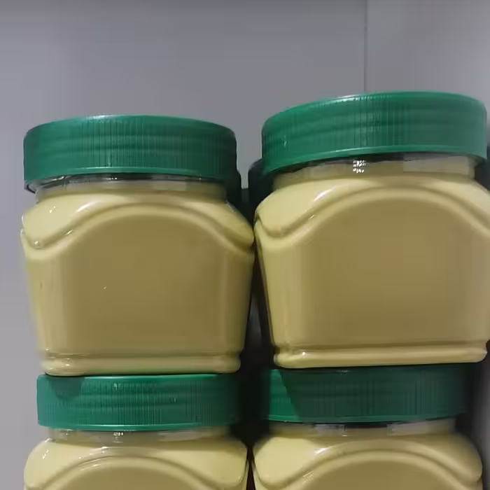 ارده شکلاتی با طعم پسته  350 گرمی مسما اردکان (جدید) ( خوش طعم و لذیذ و مقوی)