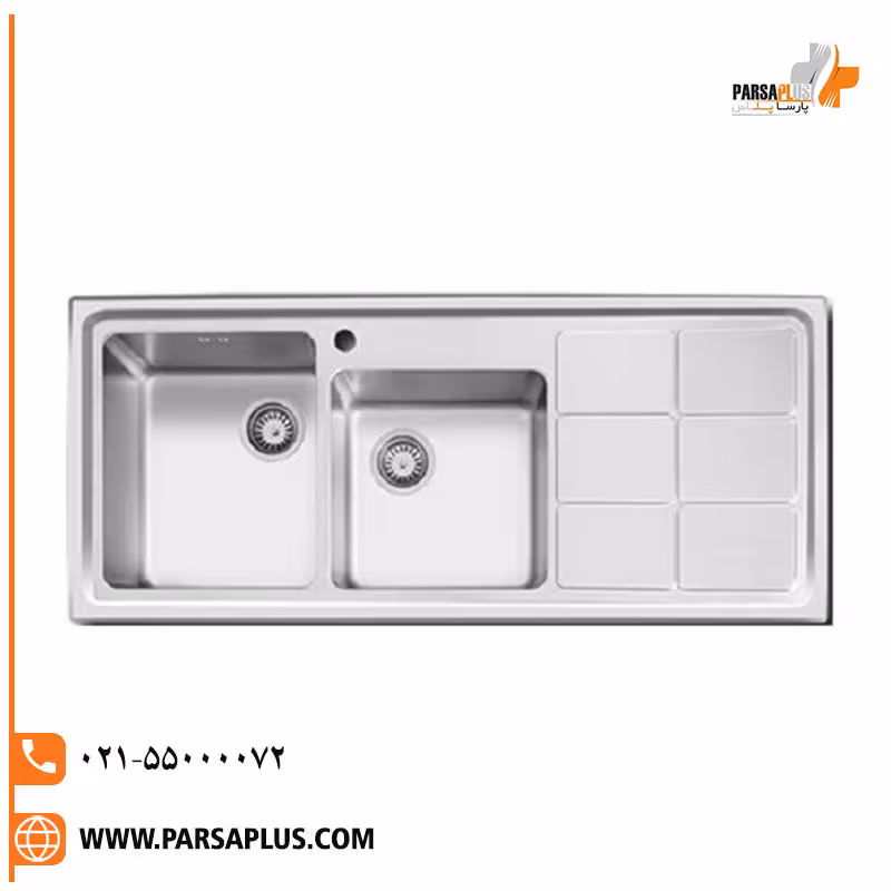 سینک توکار اخوان مدل 304s