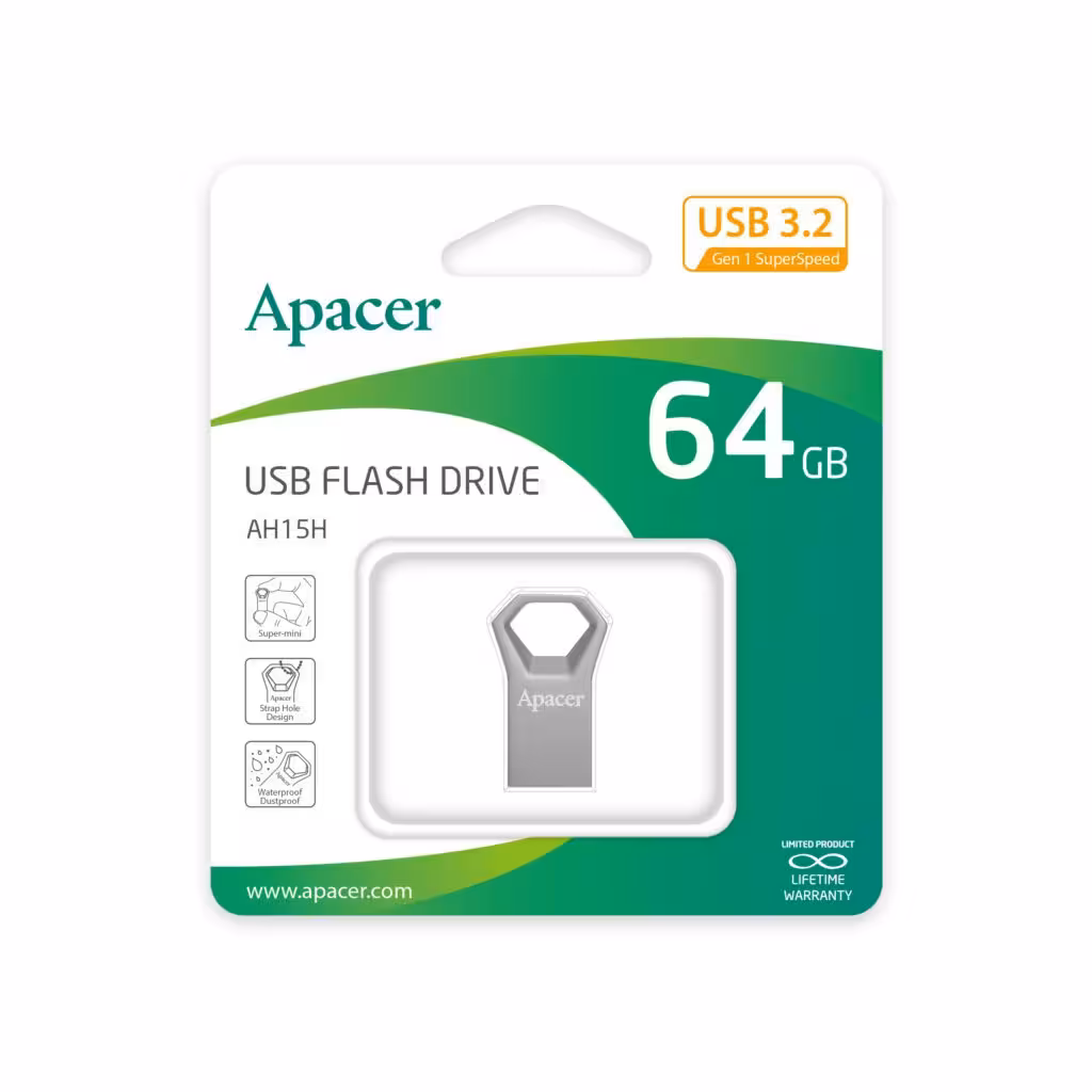 فلش مموری اپیسر مدل AH15H ظرفیت 64 گیگابایت