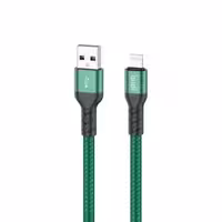 کابل شارژ کنفی USB به لایتنینگ بودی مدل Budi DC232L15L طول 1.5 متر با گارانتی 18 ماهه شرکتی (6 ماه تعویض)