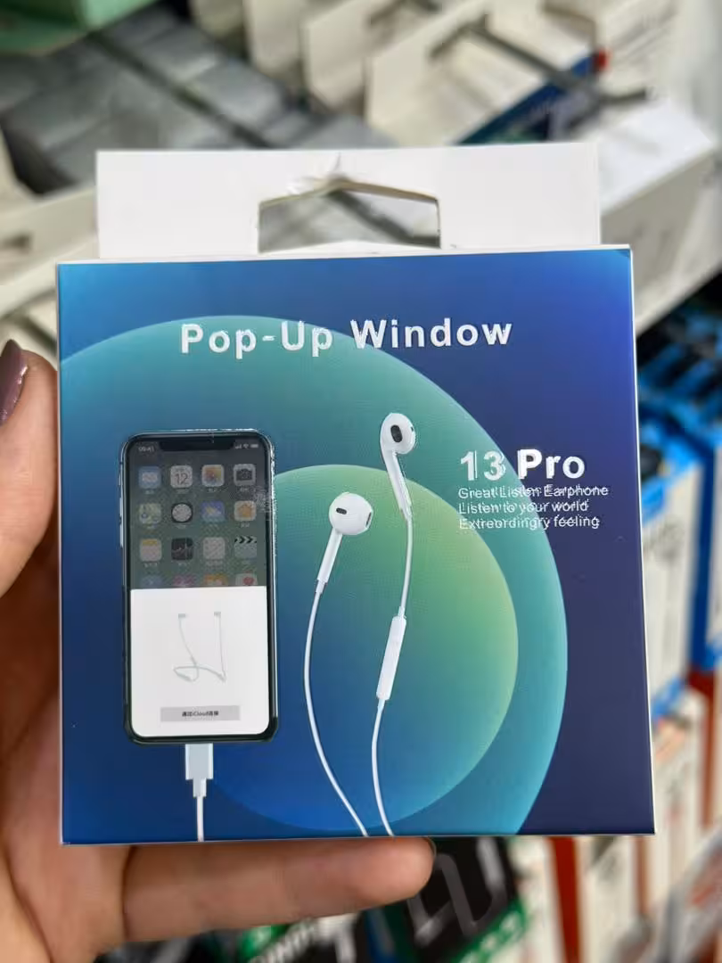 هنذفری سیمی مدل pop up window