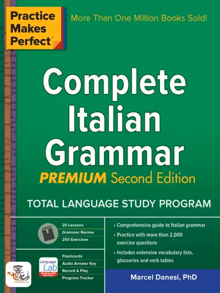 کامپلیت ایتالین گرامر | کتاب ایتالیایی Practice Makes Perfect Complete Italian Grammar