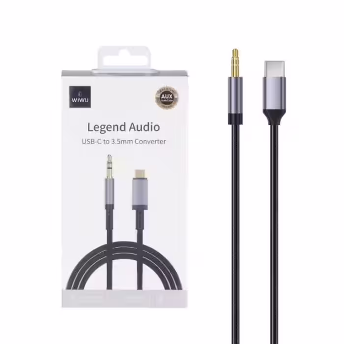 کابل تبدیل USB-C به جک 3.5 میلیمتری ویوو مدل Wi-C048T طول 1.5 متر
