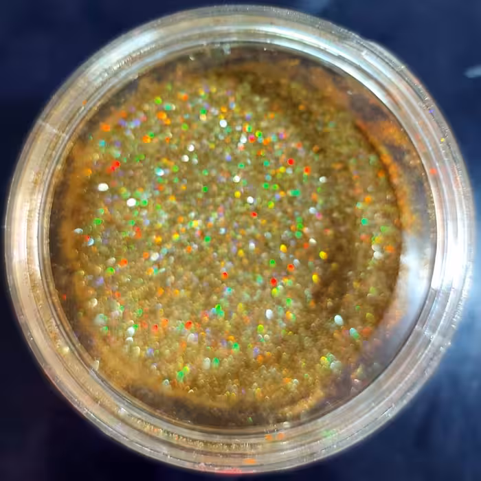 اکلیل طلایی هفت رنگ زری (100 گرم)