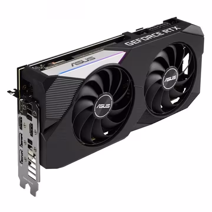 کارت گرافیک ایسوس مدل DUAL-RTX3070-O8G حافظه 8 گیگابایت