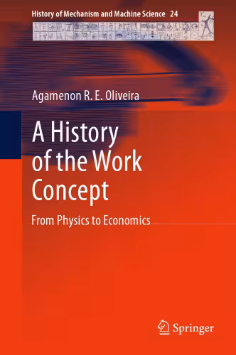 خرید و دانلود نسخه کامل کتاب A History of the Work Concept: From Physics to Economics