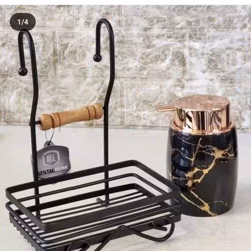 جا اسکاچی آویز چوب و فلز