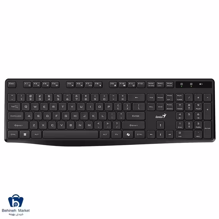 کیبورد بی سیم جنیوس مدل KB-7200