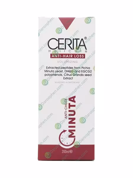 شامپو ضد ریزش مینوتا موهای چرب سریتا – Cerita Anti Chute Minuta Shampoo For Oily Hair 200 ml