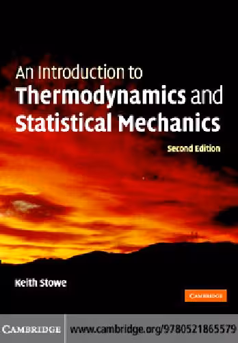 خرید و دانلود نسخه کامل کتاب An introduction to thermodynamics and statistical mechanics