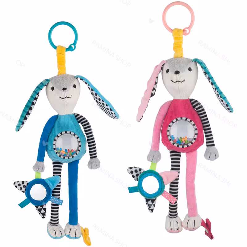 اسباب بازی عروسک جغجغه ای گوش دراز کانپول Canpol