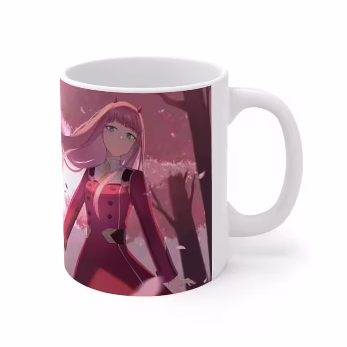 خرید ماگ-لیوان  انیمه Darling In The Franxx  002