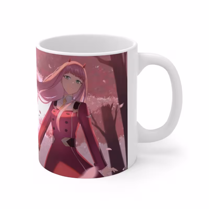 خرید ماگ-لیوان  انیمه Darling In The Franxx  002