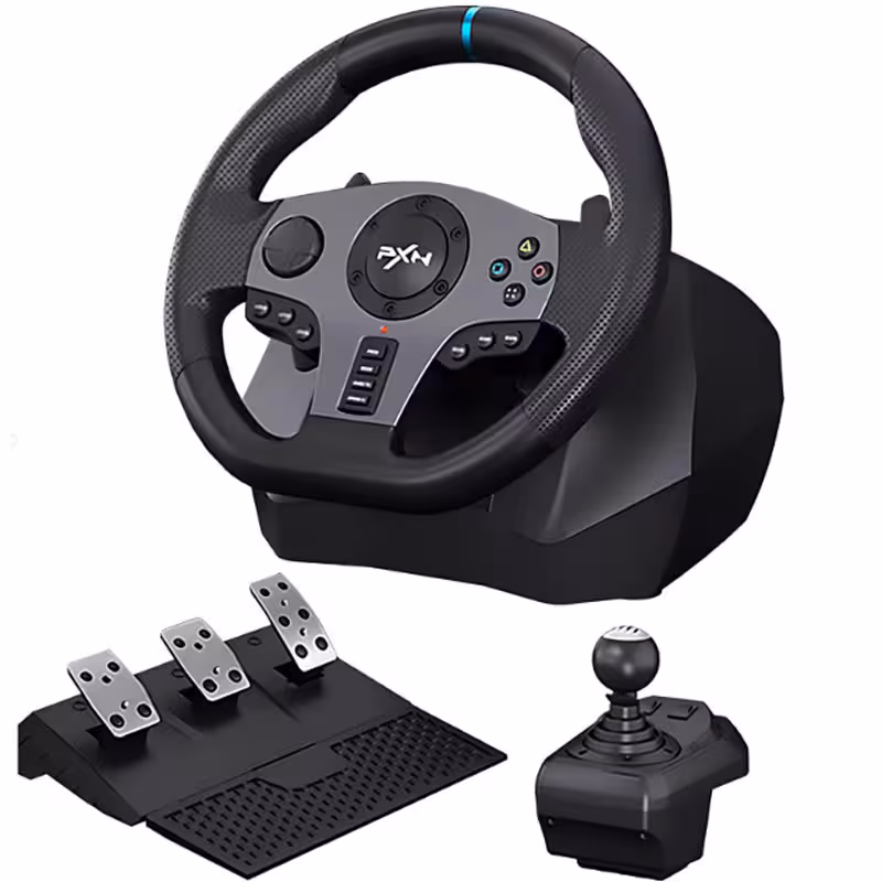 فرمان و دنده و پدال بازی پی ایکس ان مدل V9