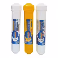 فیلتر دستگاه تصفیه آب مدل پست کربن و مینرال و قلیایی بسته 3 عددی
