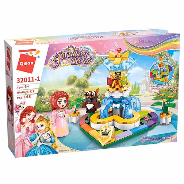 لگو ساختنی کیومن مدل پرنسس لیا Qman 32011-1