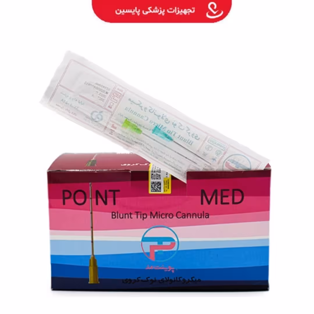 سرسوزن میکروکانولا سبز گیج 21 طول 50mm پوینت مد