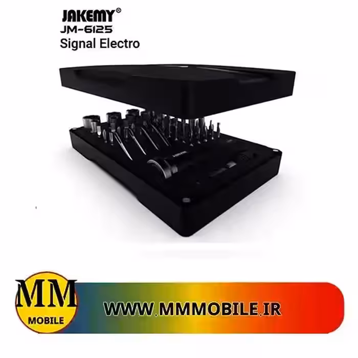 ست پیچ گوشتی 60 عددی جاکمی JAKEMY JM-6125