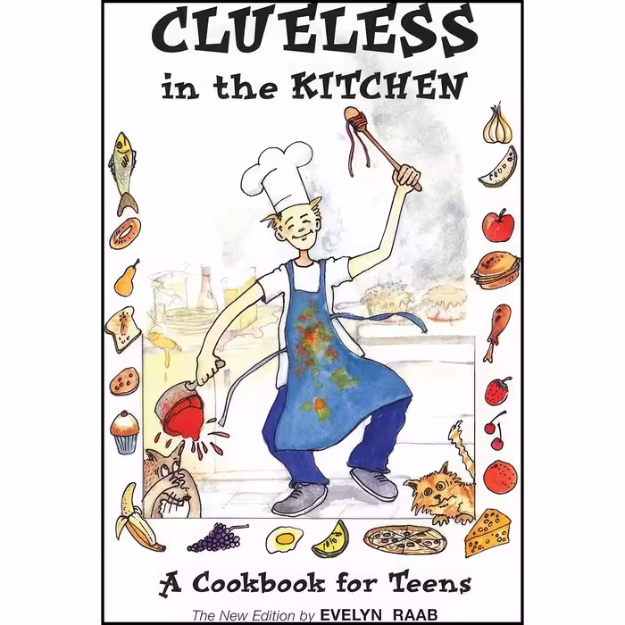 کتاب زبان اصلی Clueless in the Kitchen اثر Evelyn Raab and George Walker