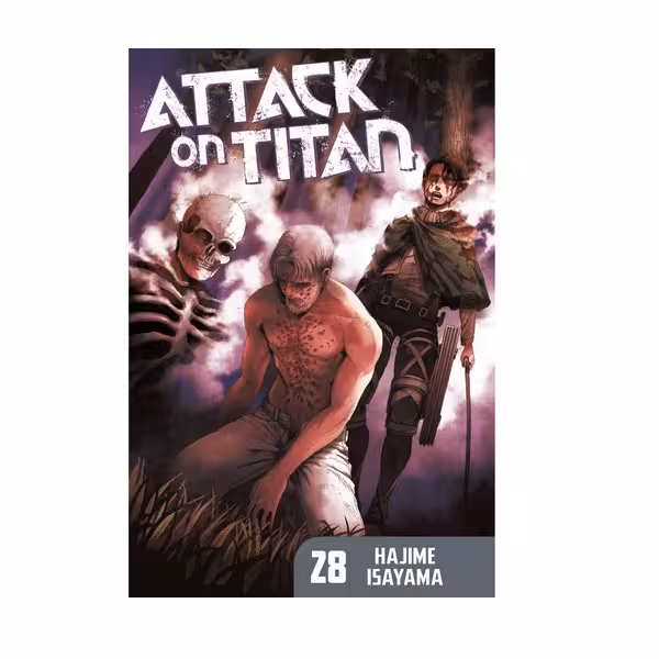 کتاب مانگا ATTACK ON TITAN VOL28 حمله به تایتان جلد 28
