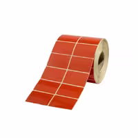 لیبل نارنجی PVC اندازه 51*34 - مخصوص فروش دیجی کالا