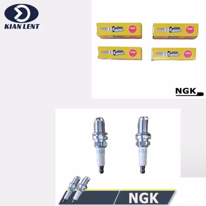 شمع دو پلاتین پژو 206 تیپ 2 و 3 برند NGK(اورجینال)بسته 4 عددی