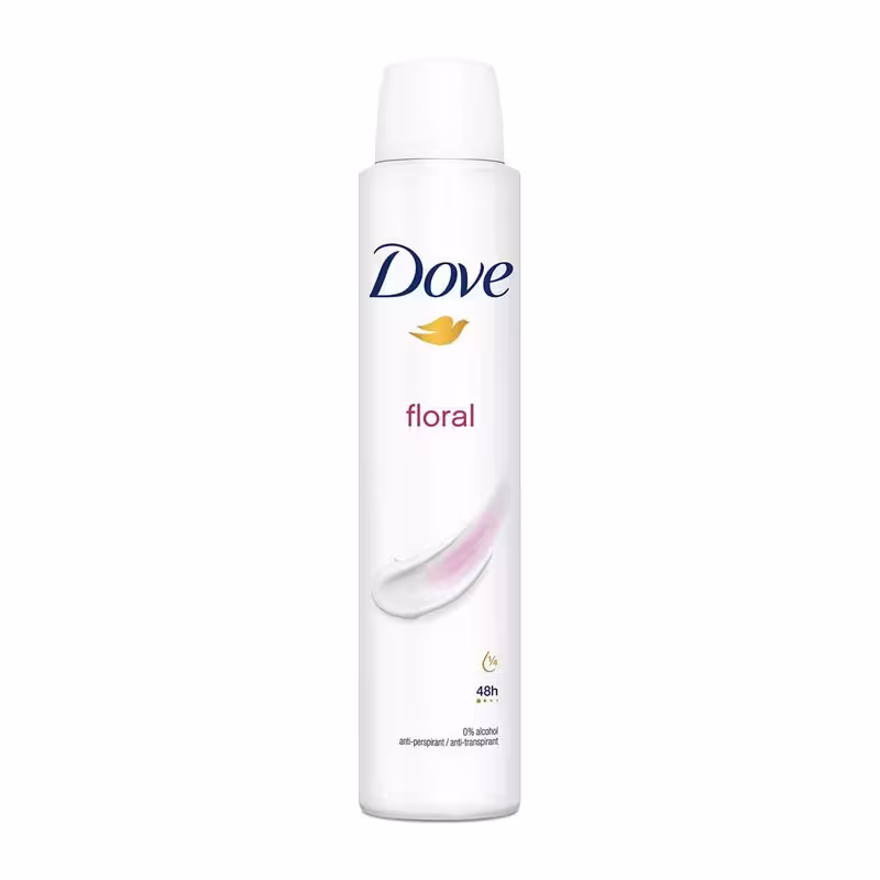 اسپری ضد تعریق 48 ساعته داو مدل Floral حجم 250ml