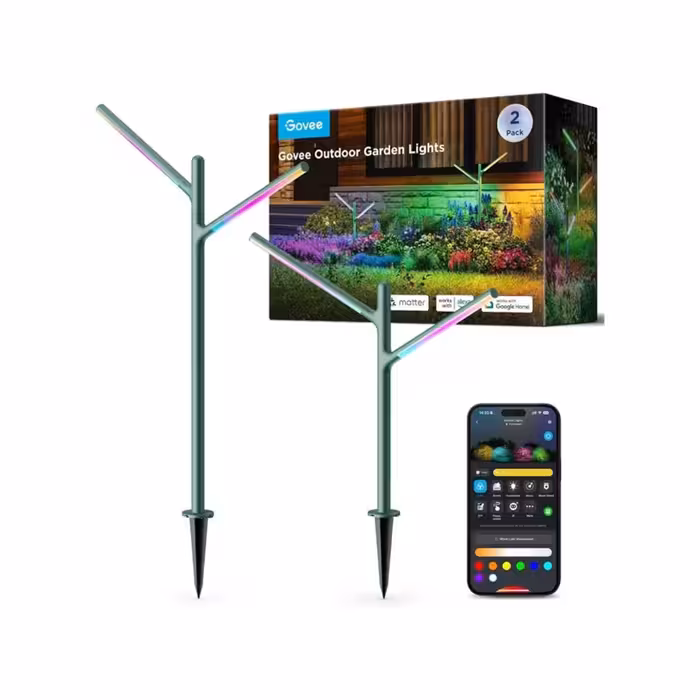 قیمت چراغ‌ هوشمند فضای باز گووی مدل H7086