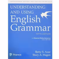 کتاب Understanding and using English grammar -Pearson Education (2017)