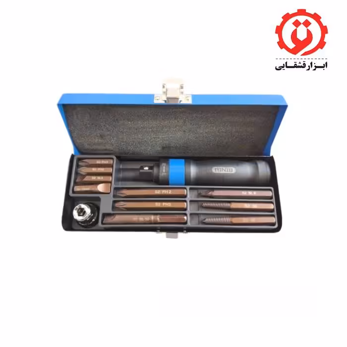 پیچ گوشتی تقه ای آبی هیتون