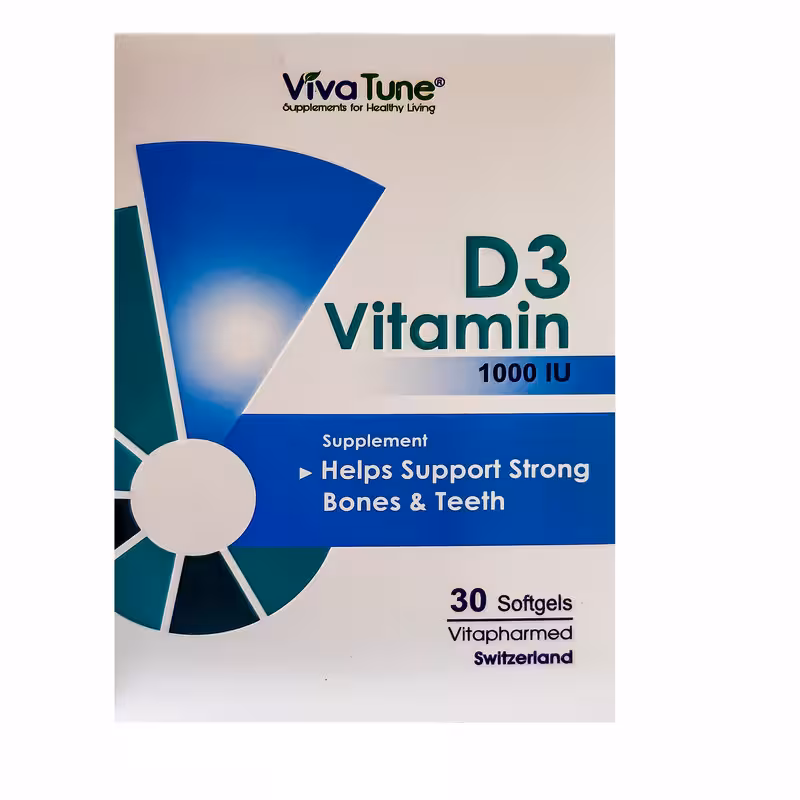 کپسول ویتامین د3 1000 واحد ویواتیون