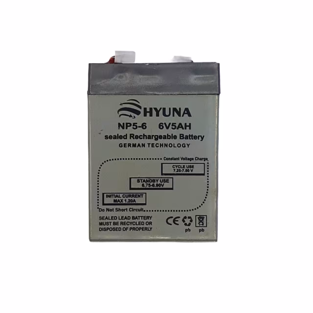 باتری یو پی اس 6 ولت 5 آمپر ساعت هیونا مدل NP5-6